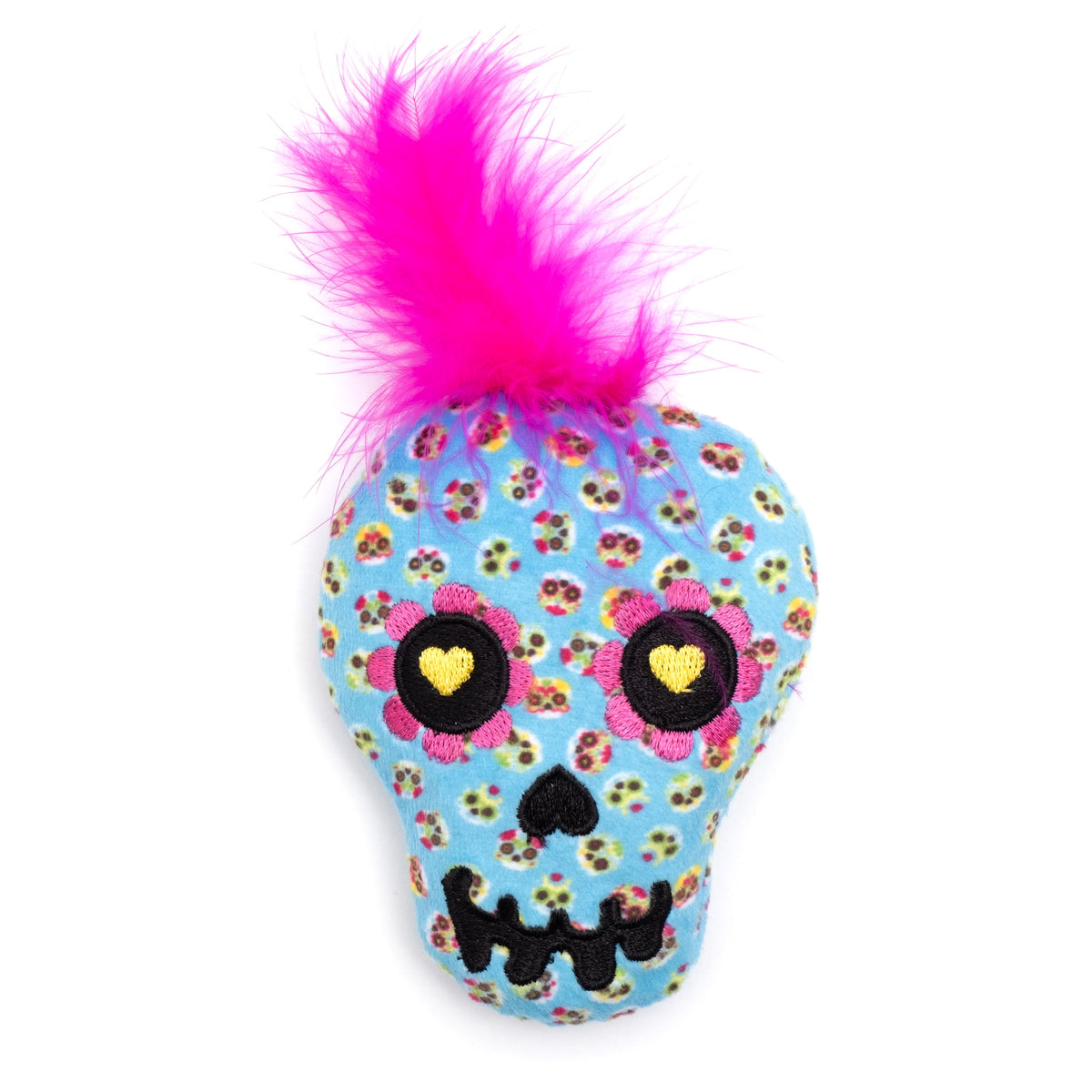 The Worthy Dog Sugar Skull Cat Toy