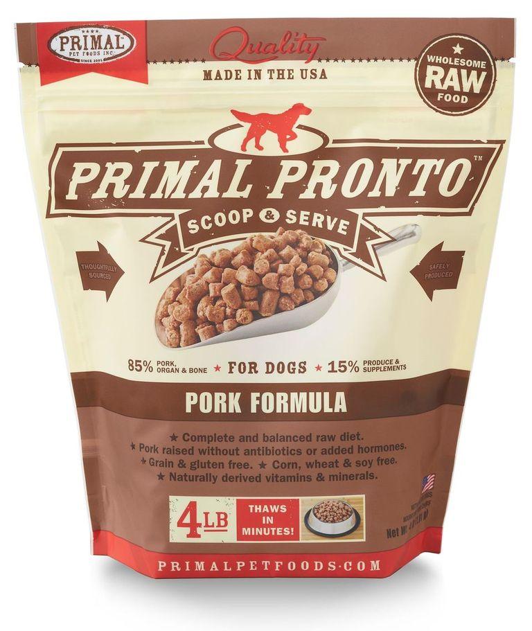 Primal Pronto Raw Pork 4 lb