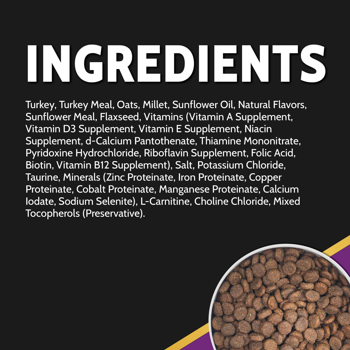 Zignature Select Cuts Turkey, ingredients