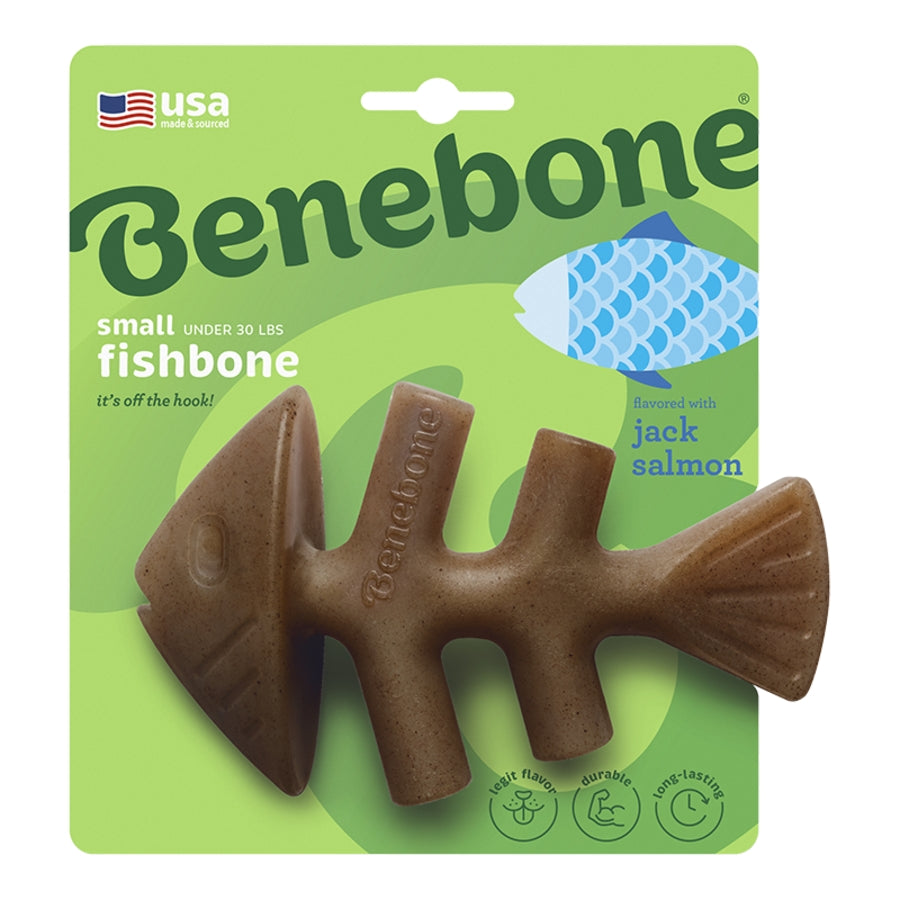 Benebone Fishbone Salmon Small