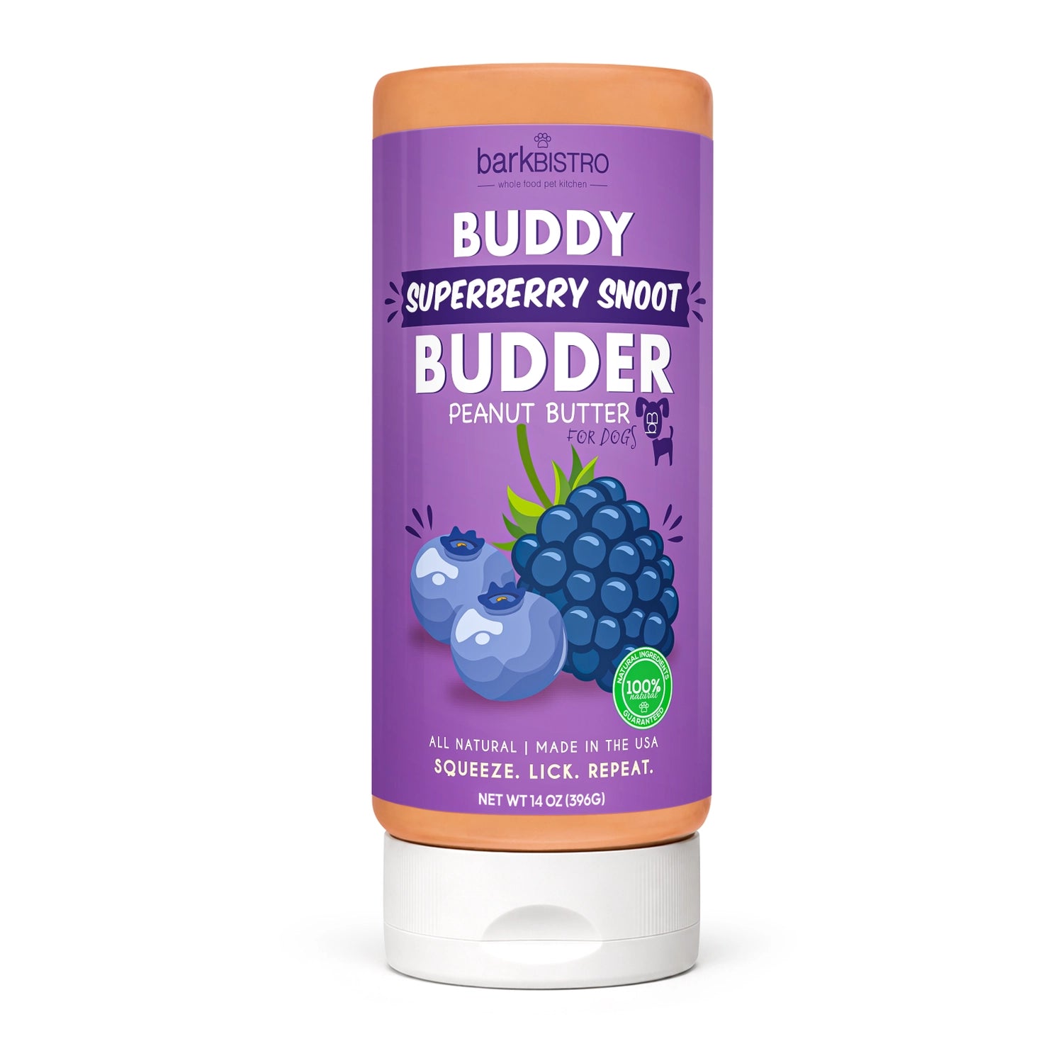 BUDDY BUDDER SUPERBERRY SQUEEZE BOTTLE