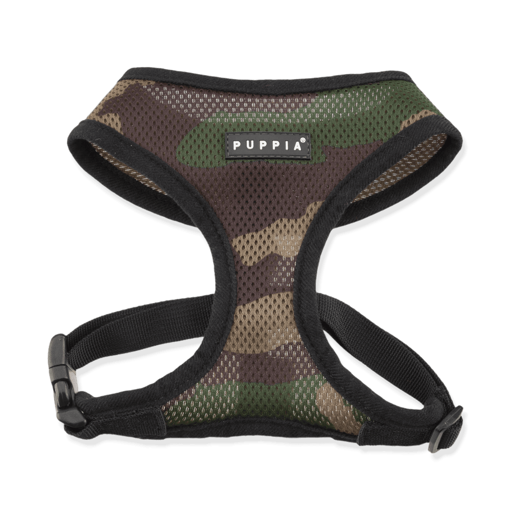 Puppia Soft Harness Camo M