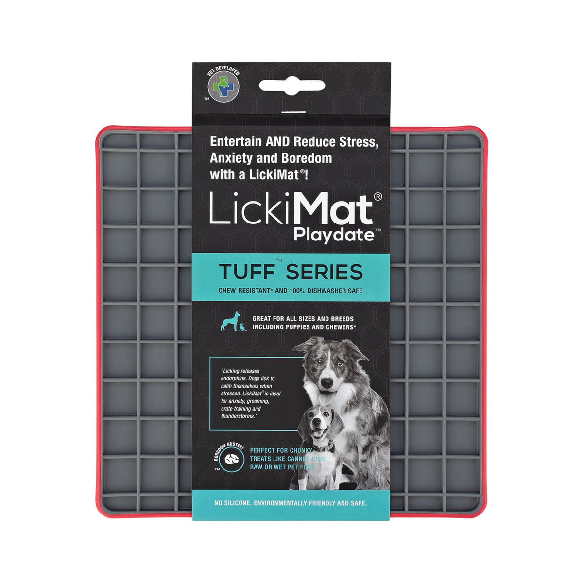 LickiMat Tuff Red