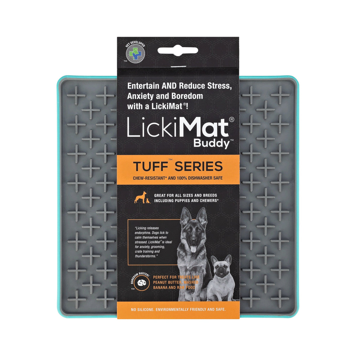 LickiMat Buddy Tuff Dog- Blue