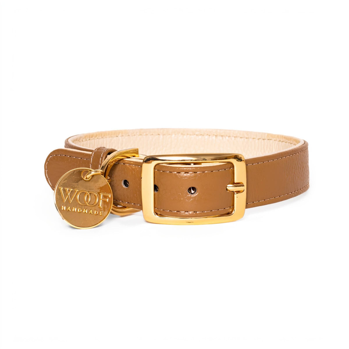 Neighbor Woof Hazelnut Collar Large