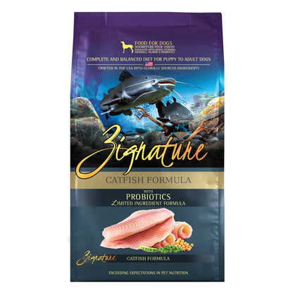 Zignature Catfish 4 lb, front of package