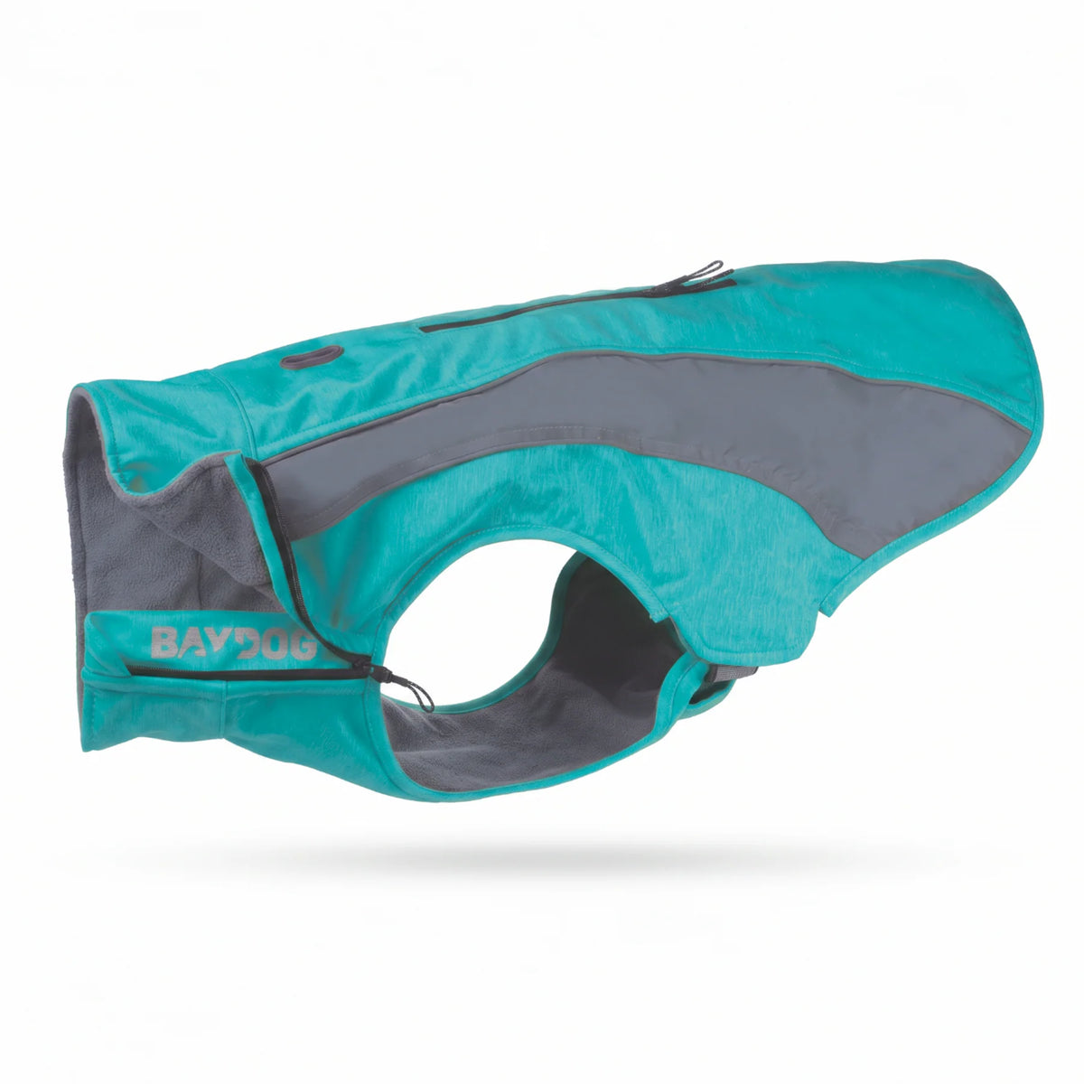 BAYDOG SAGINAW FLEECE COAT TURQUOISE MEDIUM