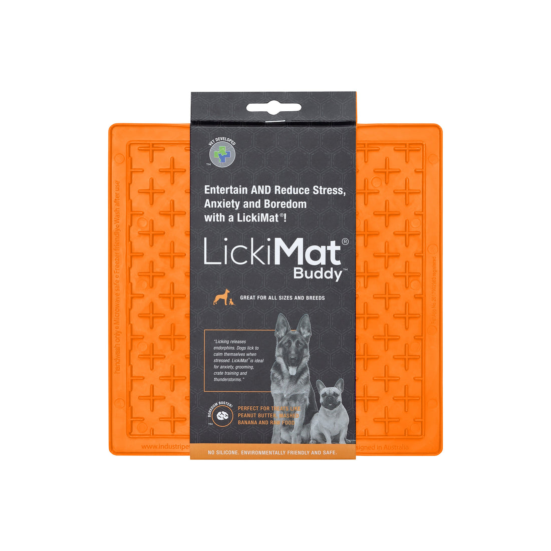 LickiMat Buddy Dog-Orange