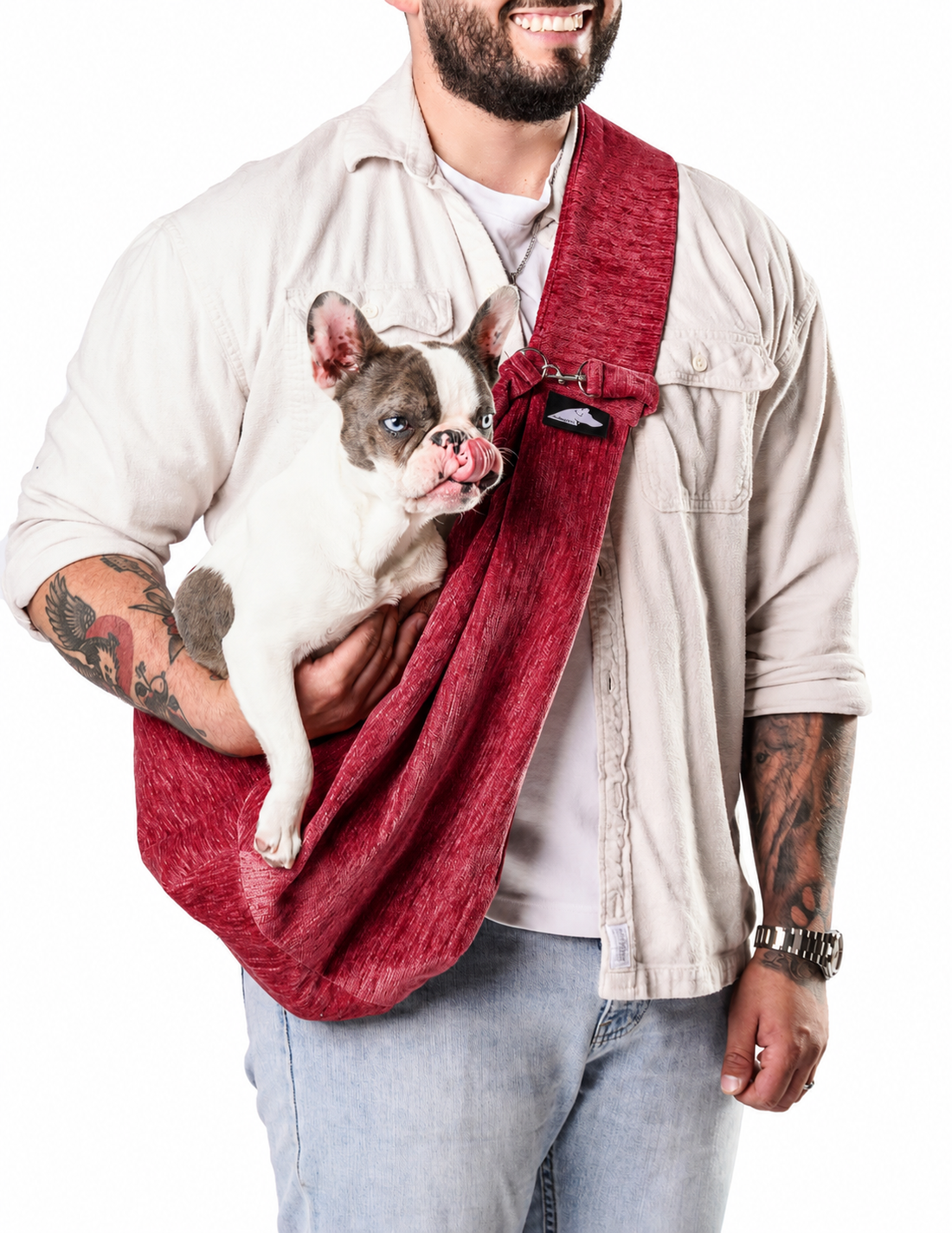 ROXBURY PET SIERRA SLING CHERRY