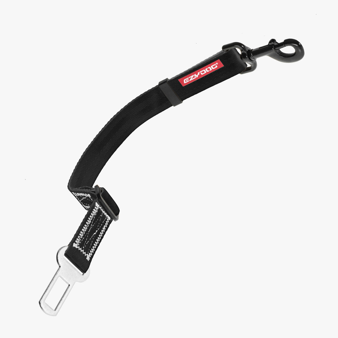 EzyDog Click Adjustable Car Restraint Black