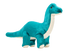 Fluff & Tuff Ross Brachiosaurus plush dog toy