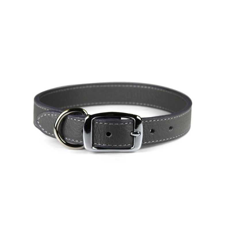 Leather Brothers Luxe Leather Collar 22" GY