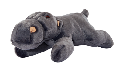 Fluff &amp; Tuff Helga Hippo plush dog toy