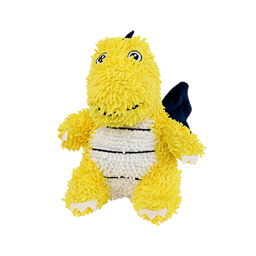 VIP MIGHTY MICROFIBER BALL MED DRAGON YELLOW