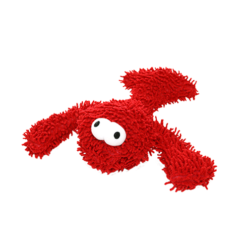 Mighty Microfiber Ball Medium Lobster dog toy