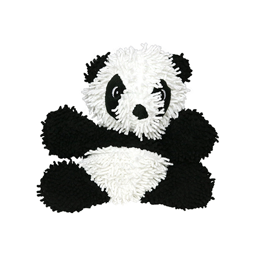 Mighty Microfiber Ball Medium Panda dog toy