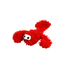 Mighty Jr Microfiber Ball Lobster
