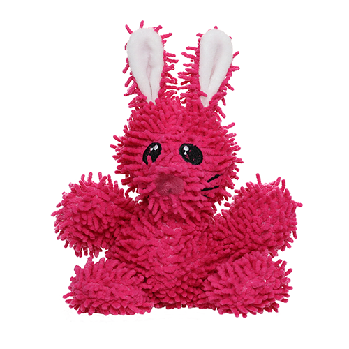Mighty Jr Microfiber Ball Rabbit dog toy