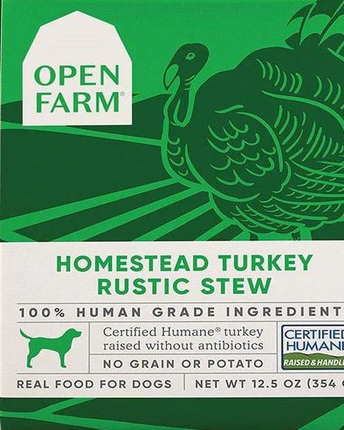 Open Farm Turkey Rustic Stew 12.5 oz Single