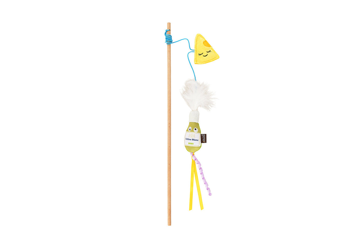 PLAY Feline Blanc Wand Cat Toy