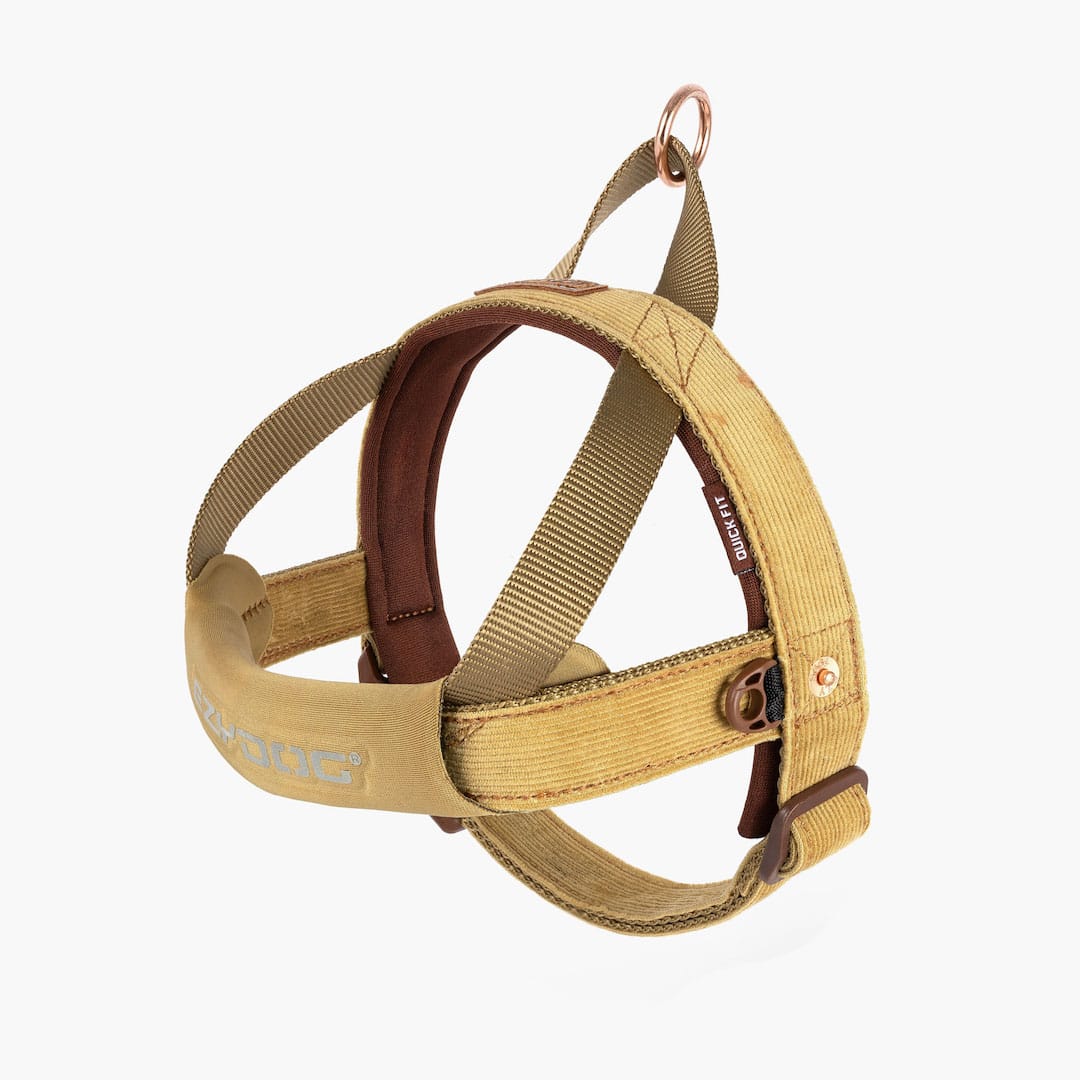 EzyDog Quick Fit Harness Corduroy