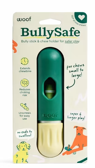 Woof BullySafe bully stick holder