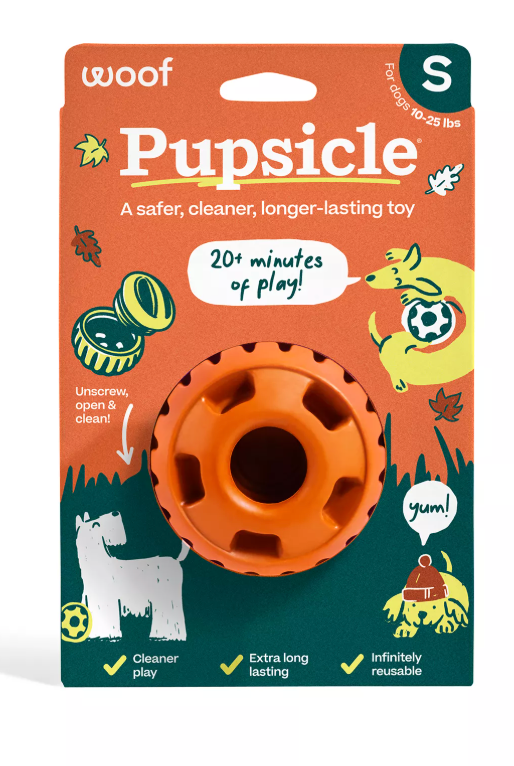 WOOF PUPSICLE PUMPKIN SMALL
