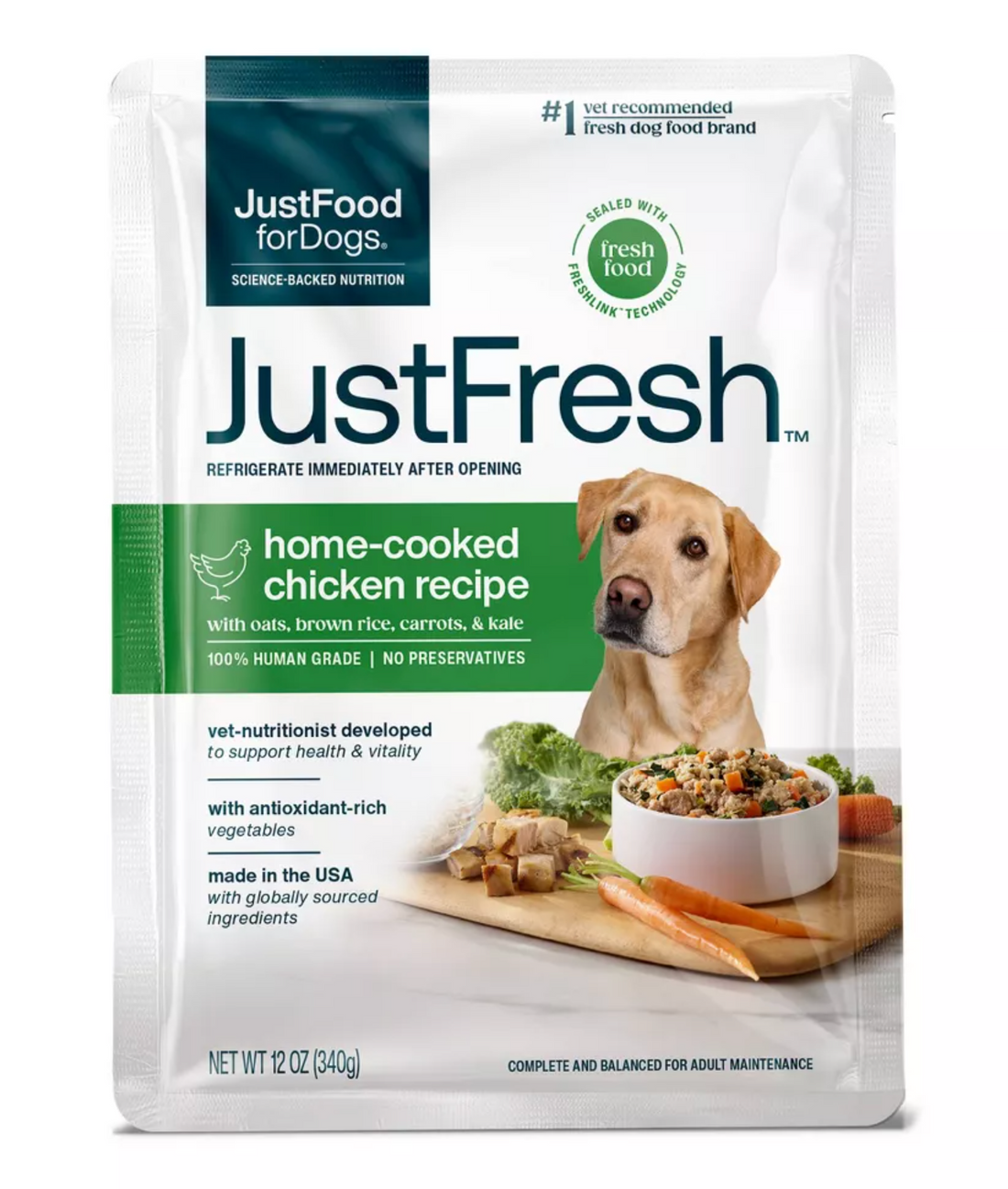 JFD JUST FRESH CHICKEN 12OZ