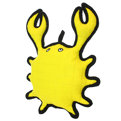 Tuffy Ocean Creature Crab dog toy