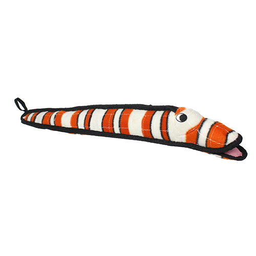 Tuffy Ocean Creature Eel dog toy
