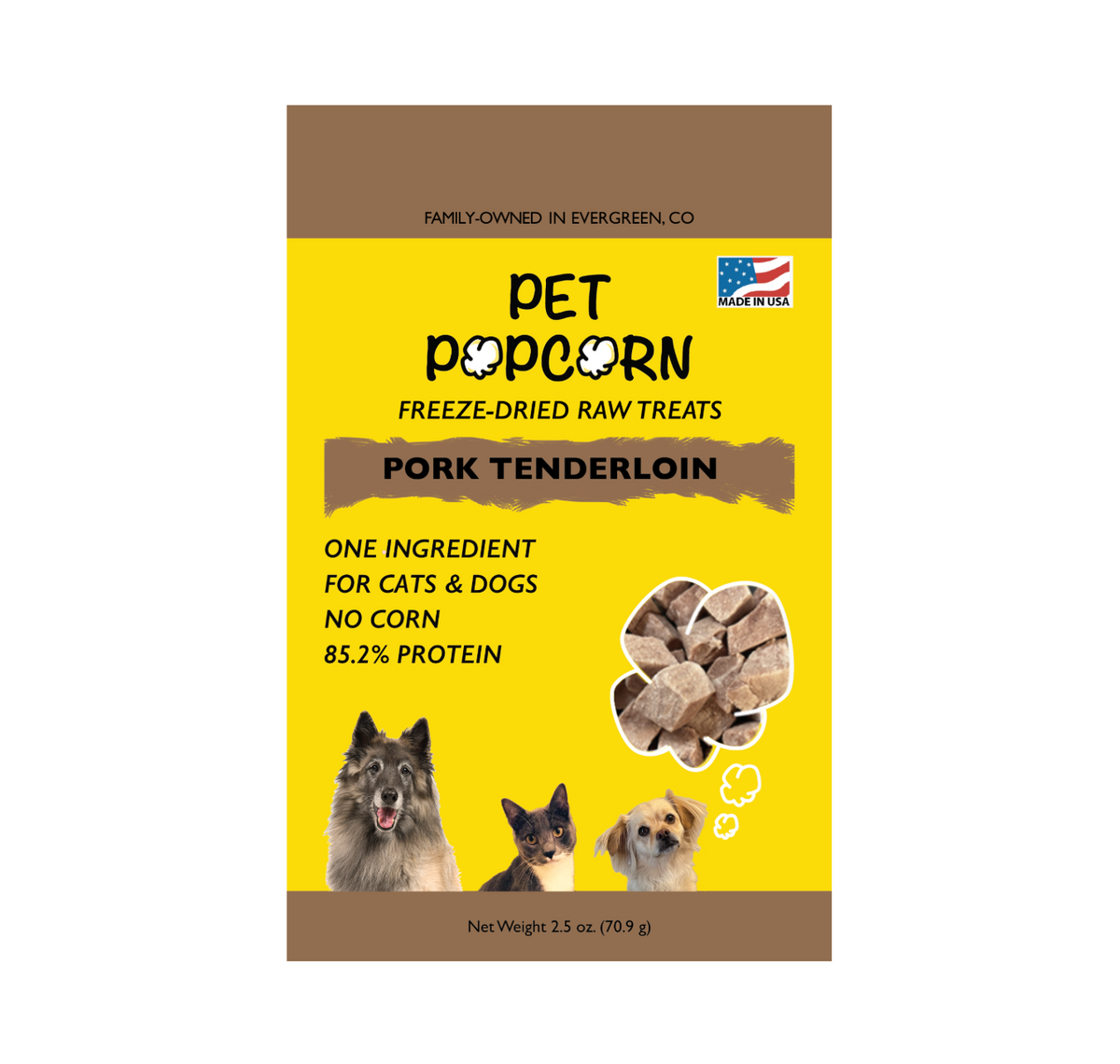 Pet Popcorn Pork Tenderloin