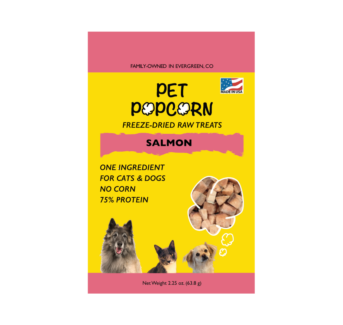 Pet Popcorn Salmon