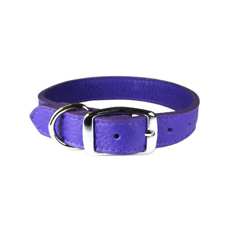 Leather Brothers Luxe Leather Collar 20" Vi