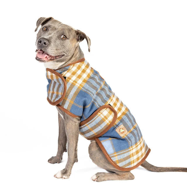 CHILLY DOG WESTERN PLAID XS