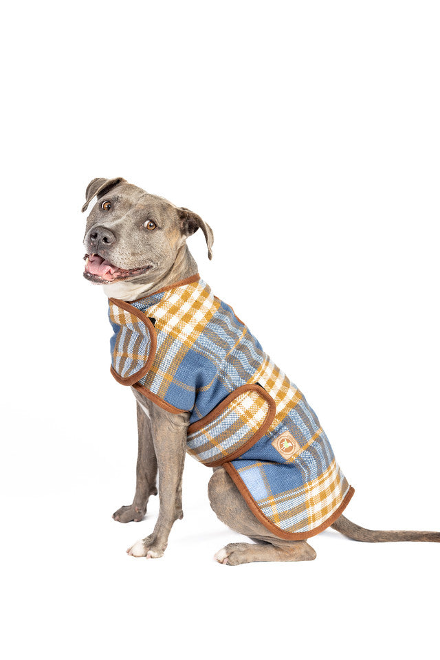 CHILLY DOG WESTERN PLAID SMALL