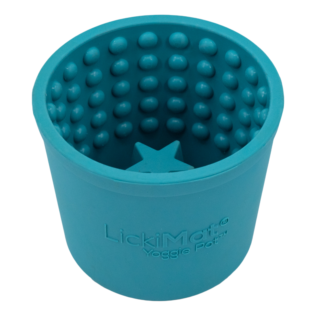 Lickimat Yoggie Pot Turq