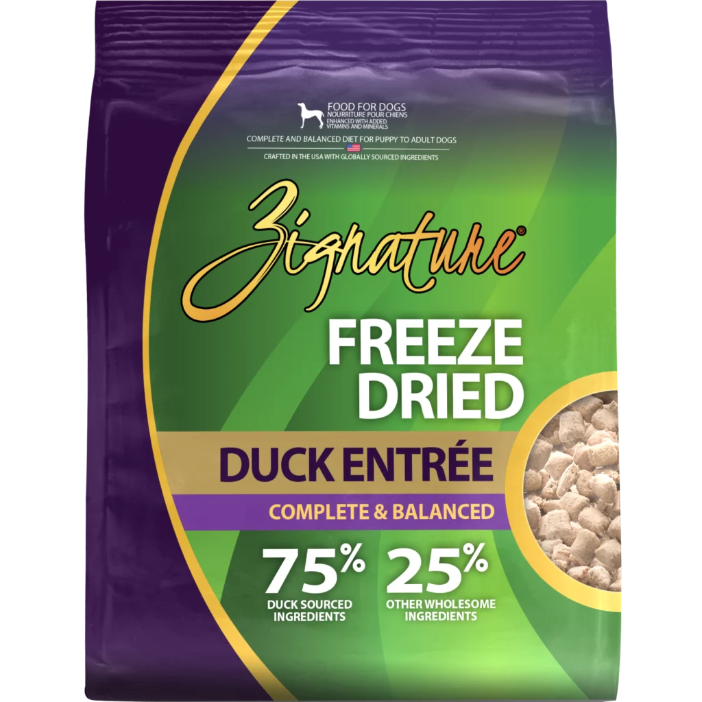 ZIGNATURE FREEZE-DRIED DUCK 4OZ