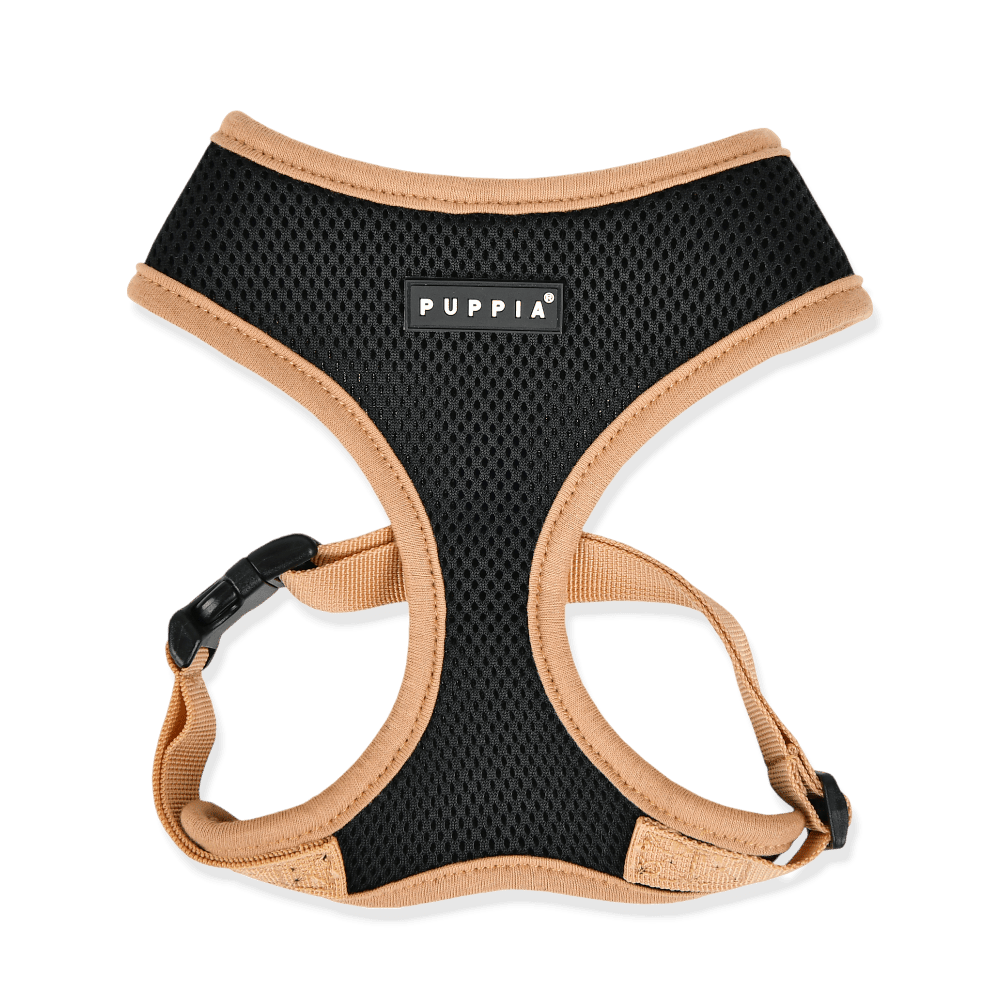 Puppia Soft Harness II Black M