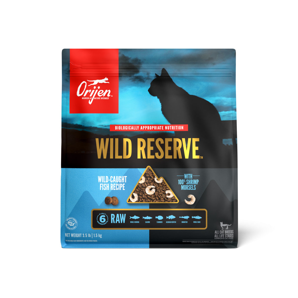 ORIJEN Wild Reserve Wild-Caught Fish cat 3.5 lb