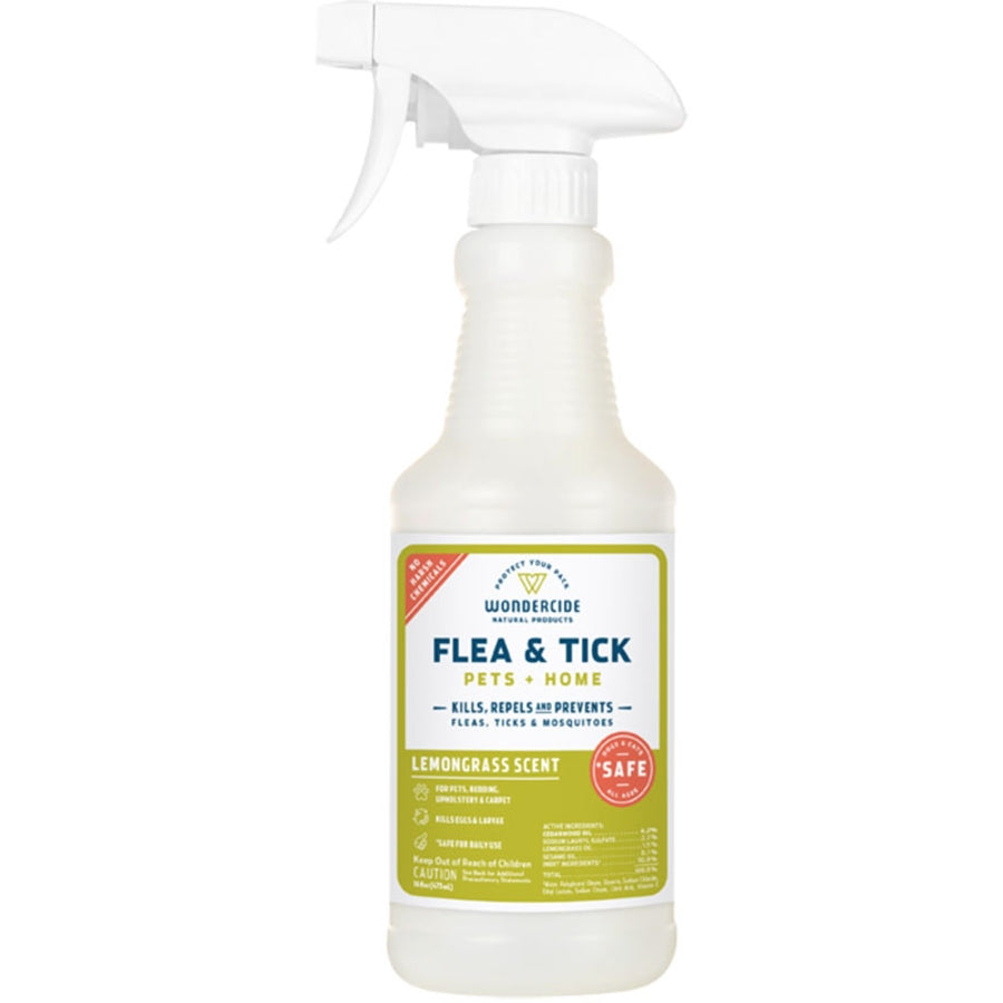 Wondercide Flea &amp; Tick Lemongrass 16 oz