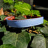 Petponia Luxe Vegan Leather Collar Blue Medium