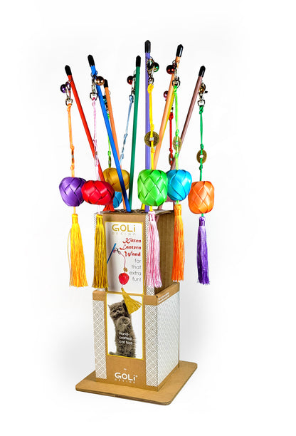 Goli Design Lantern Wand Cat Toy