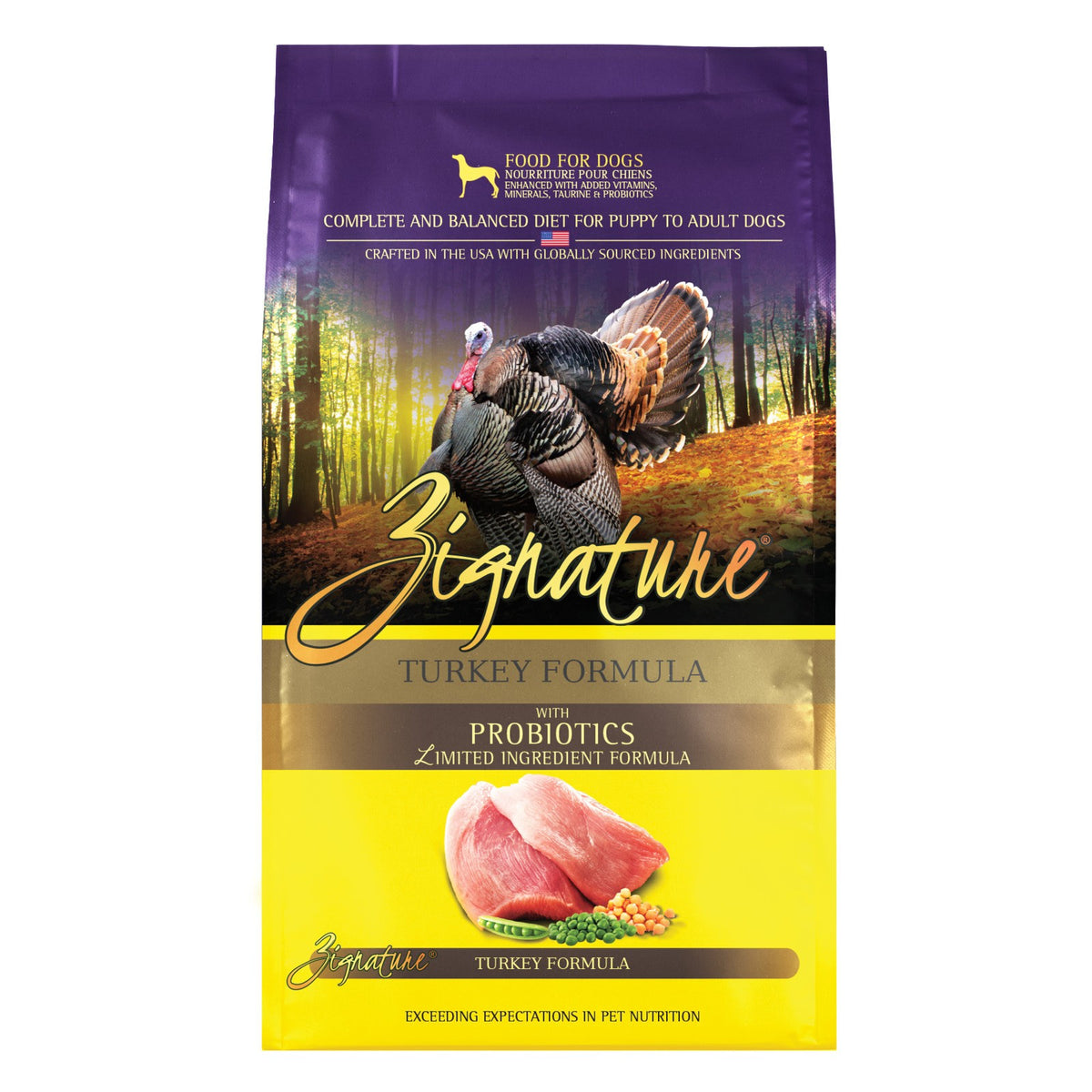 Zignature Turkey Formula, front of package