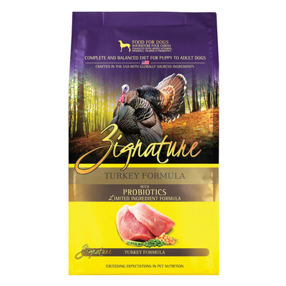 Zignature Turkey Formula, front of package