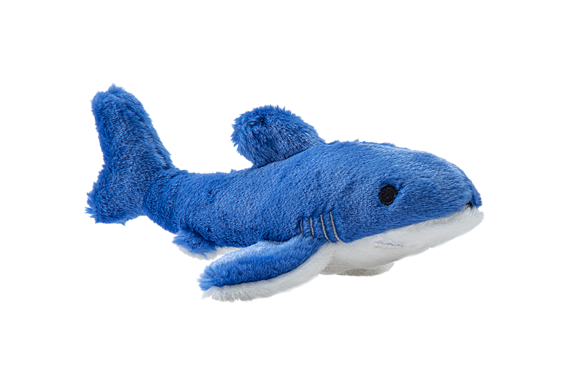 Fluff &amp; Tuff Baby Bruce Shark plush dog toy