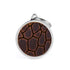 MyFamily bronx tucson brown ID tag in genuine leather