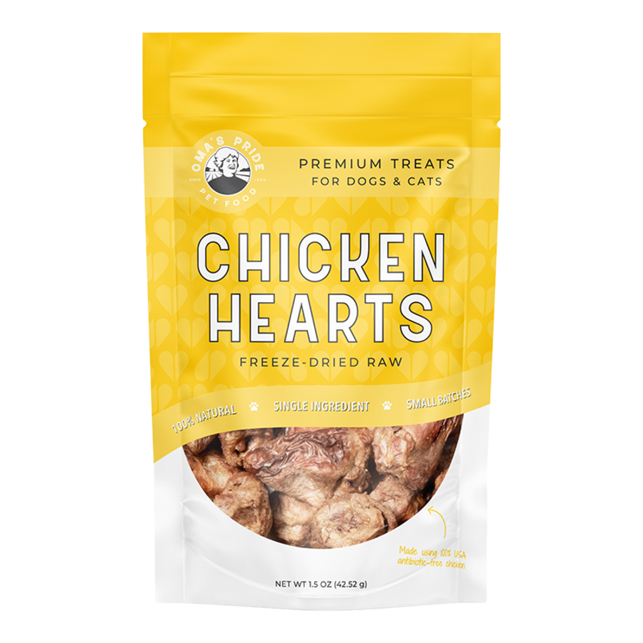 Omas Pride Chicken Hearts 1.5 oz