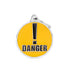 MyFamily charms big danger ID tag