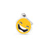 MyFamily charms smile emoji ID tag
