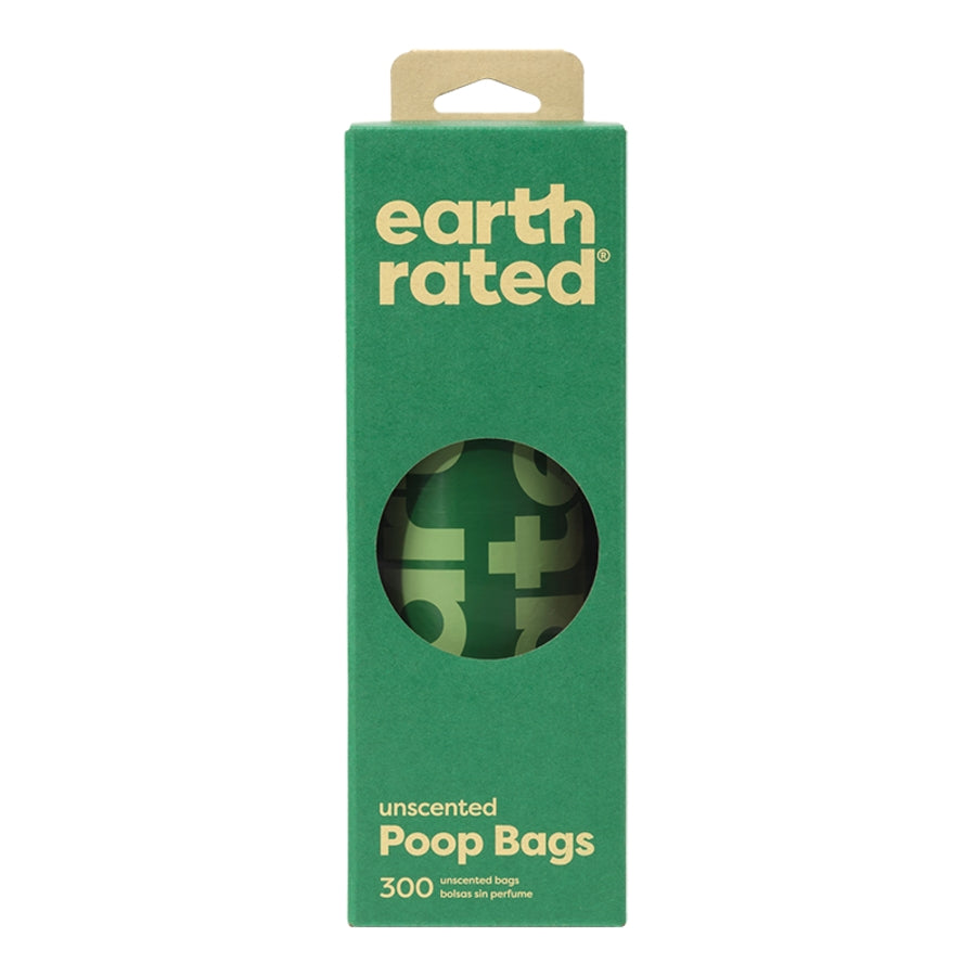 Earth Rated Poop Bags 300 pk Unscented
